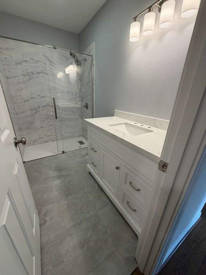 Bathroom after remodel
