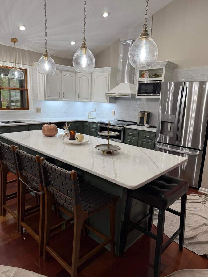 Kitchen after remodel - cabinets