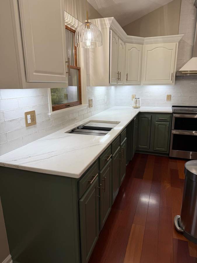 Kitchen after remodel - countertops